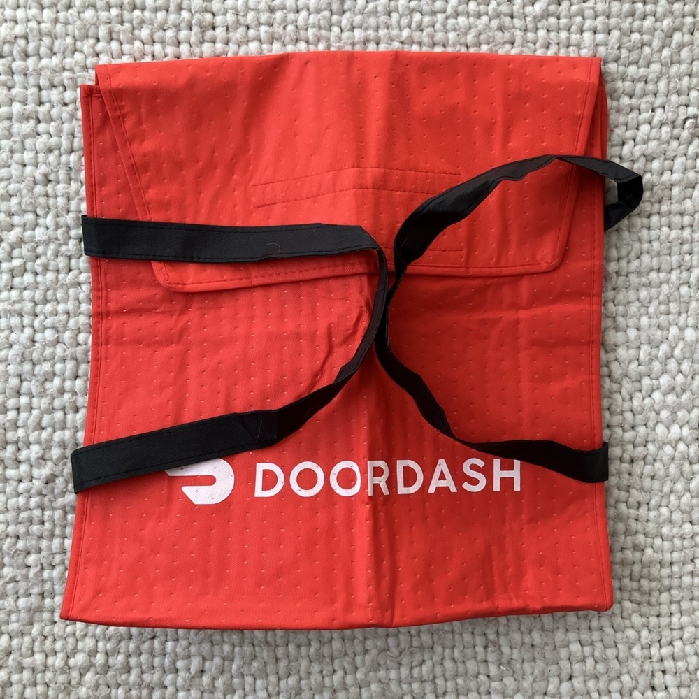 Doordash pizza delivery bag 19" x‎ 19" x 5" -- CLEAN